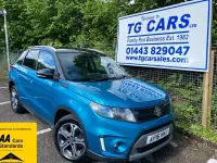 Used Suzuki Vitara SZ5 120 HP (88 kW) 2016 Turquoise/black SUV