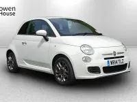 Used Fiat 500 S 69 HP (50 kW) 2014 White Hatchback