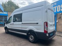 Used Ford Transit 130 HP (95 kW) 2018 White Van