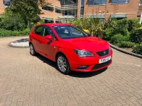 Used Seat Ibiza 75 HP (55 kW) 2016 Red Hatchback