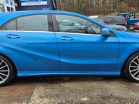 Used Mercedes A200 AMG 156 HP (114 kW) 2014 Blue Hatchback
