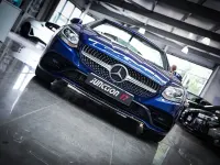 Used Mercedes SLC250 AMG line 2017 Blue Cabriolet