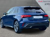 Used Audi A3 S-Line 147 HP (108 kW) 2025 Blue Hatchback
