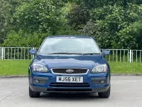 Used Ford Focus Zetec 2007 Blue Hatchback