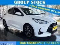 Used Toyota Yaris Design 116 HP (85 kW) 2022 White Hatchback