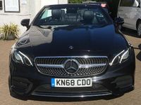 Used Mercedes E350 AMG line 258 HP (189 kW) 2017 Black Cabriolet