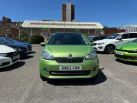 Used Skoda Citigo Elegance 75 HP (55 kW) 2012 Green Hatchback