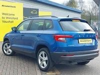 Used Skoda Karoq SE 115 HP (84 kW) 2020 Blue SUV