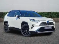 Used Toyota RAV4 Hybrid 2021 White SUV