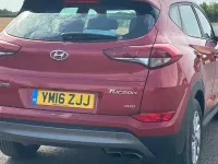Used Hyundai Tucson SE 185 HP (136 kW) 2016 Red SUV