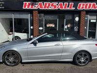 Used Mercedes E220 170 HP (125 kW) 2013 Silver Cabriolet