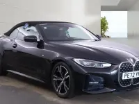 Used BMW 420 M Sport 2022 Black Cabriolet