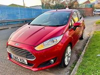 Used Ford Fiesta Titanium 2015 Red Hatchback