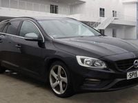 Used Volvo V60 R-Design 136 HP (100 kW) 2015 Black Estate