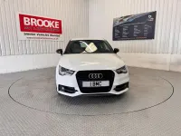Used Audi A1 S-Line 86 HP (63 kW) 2014 White Hatchback