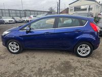 Used Ford Fiesta Zetec 2013 Blue Hatchback