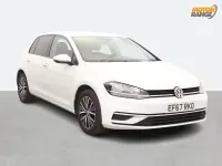 Used VW Golf VII SE 125 HP (91 kW) 2017 White Hatchback