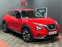 Used Nissan Juke Acenta 114 HP (83 kW) 2021 Red SUV
