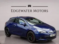 Used Vauxhall Astra GTC SRi 200 HP (147 kW) 2015 Blue Hatchback