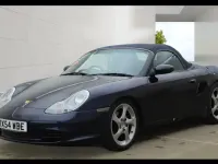 Usado Porsche Boxster 2004 Azul Cabrios