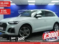 Used Audi Q5 S-Line 265 HP (194 kW) 2020 White SUV