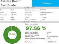 Used Jeep Avenger Summit 114 kW (156 HP) 2024 Yellow/black SUV