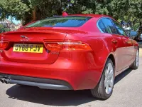 Used Jaguar XE Portfolio 180 HP (132 kW) 2018 Red Sedan