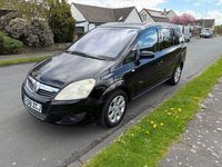 Used Vauxhall Zafira 150 HP (110 kW) 2008 Black MPV