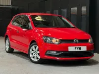 Used VW Polo S 60 HP (44 kW) 2015 Red Hatchback
