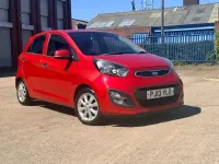 Second-hand Kia Picanto 85 CP (62 kW) 2013 Roșu Hatchback