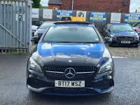 Used Mercedes CLA220 Shooting Brake AMG line 177 HP (130 kW) 2017 Black Estate
