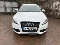 Used Audi A3 Black Edition 2011 White Hatchback