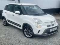 Used Fiat 500L Trekking 95 HP (69 kW) 2017 White MPV