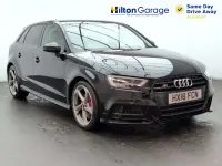 Used Audi S3 Sportback Black Edition 2018 Black Hatchback
