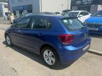 Used VW Polo SE 95 HP (69 kW) 2019 Blue Hatchback