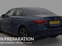 Used Mercedes A250 AMG Line Premium 218 HP (160 kW) 2022 Blue Sedan
