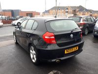 Usado BMW 118 Sport Line 143 HP (105 kW) 2009 Preto Citadino