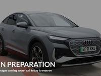 Used Audi Q4 Sportback e-tron S-Line 150 kW (204 HP) 2022 Grey SUV