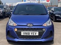 Used Hyundai i10 GO! 2018 Blue Hatchback