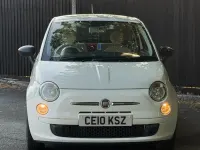 Used Fiat 500 Pop 69 HP (50 kW) 2010 White Hatchback