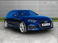 Used Audi A4 S-Line 200 HP (147 kW) 2024 Blue Estate