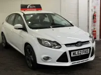 Used Ford Focus Titanium 125 HP (91 kW) 2012 White Hatchback