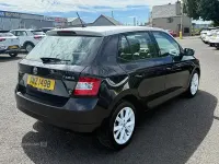 Used Skoda Fabia SE L 2015 Black Hatchback