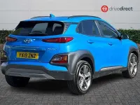 Used Hyundai Kona Premium 120 HP (88 kW) 2019 Blue SUV