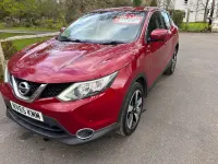 Used Nissan Qashqai N-TEC 2016 Red SUV