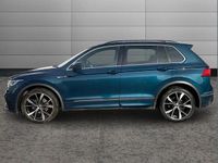 Used VW Tiguan R-line 150 HP (110 kW) 2021 Blue SUV
