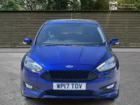 Used Ford Focus ST-Line 125 HP (91 kW) 2017 Blue Hatchback