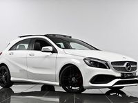 Used Mercedes A200 AMG Line Premium Plus 2017 White Hatchback