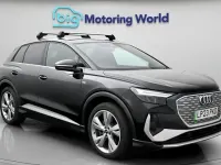 Used Audi Q4 e-tron S-Line 150 kW (204 HP) 2023 Black SUV