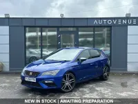Used Seat Leon CUPRA 290 HP (213 kW) 2019 Blue Hatchback